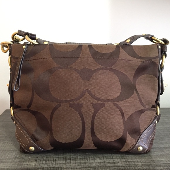 Coach Handbags - COACH // Chocolate Brown Underarm Purse